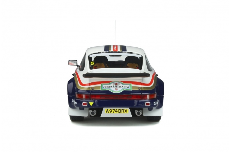 Schaalmodel 1:18 Porsche 911 SC RS Rally Costa Smerald OttoMobile