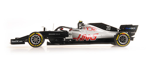 Schaalmodel 1:43 Haas F1 Team VF-20 - #20 Kevin Magnussen '2020 Abu Dhabi GP Last Race' Minichamps