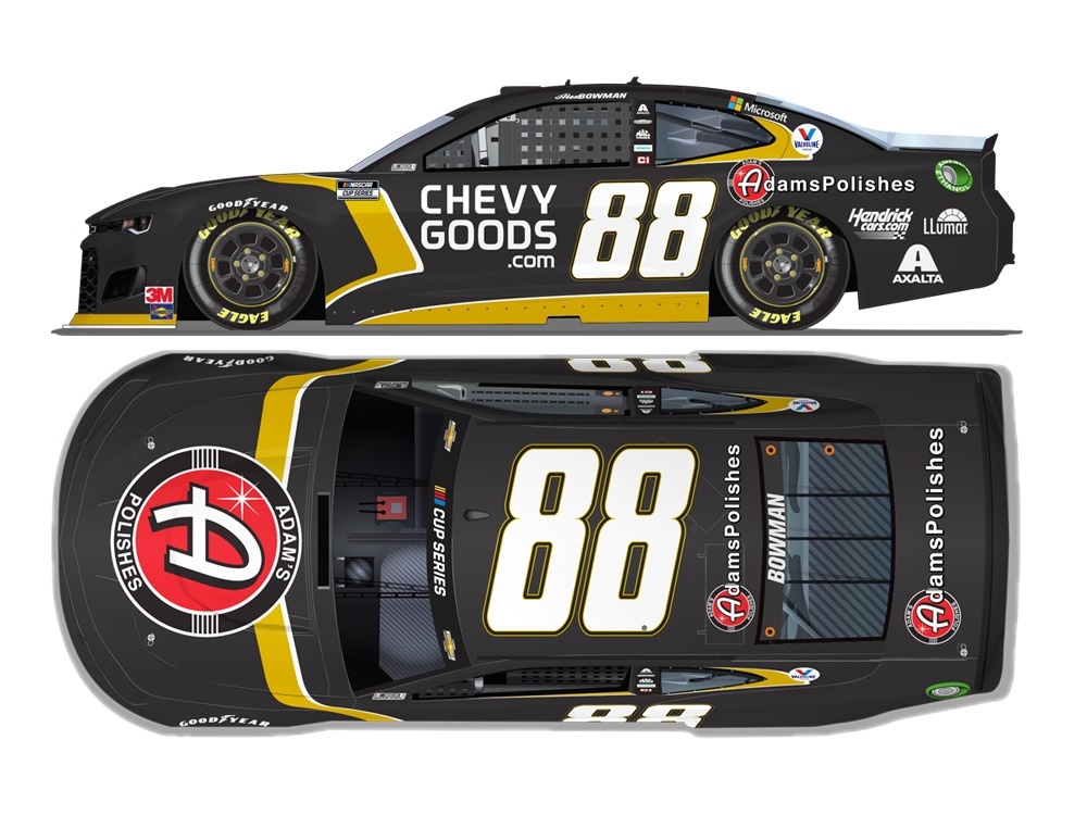 1:24 NASCAR Chevrolet Camaro ZL1 #48 A. Bowman '2020 Chevy Goods / Adam Polishes All Star' Standard Lionel Racing