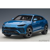 1:18 Lamborghini Urus 2018 Eleos Blue Autoart