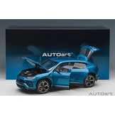 1:18 Lamborghini Urus 2018 Eleos Blue Autoart