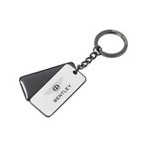 Bentley Premium Keyring Black/White