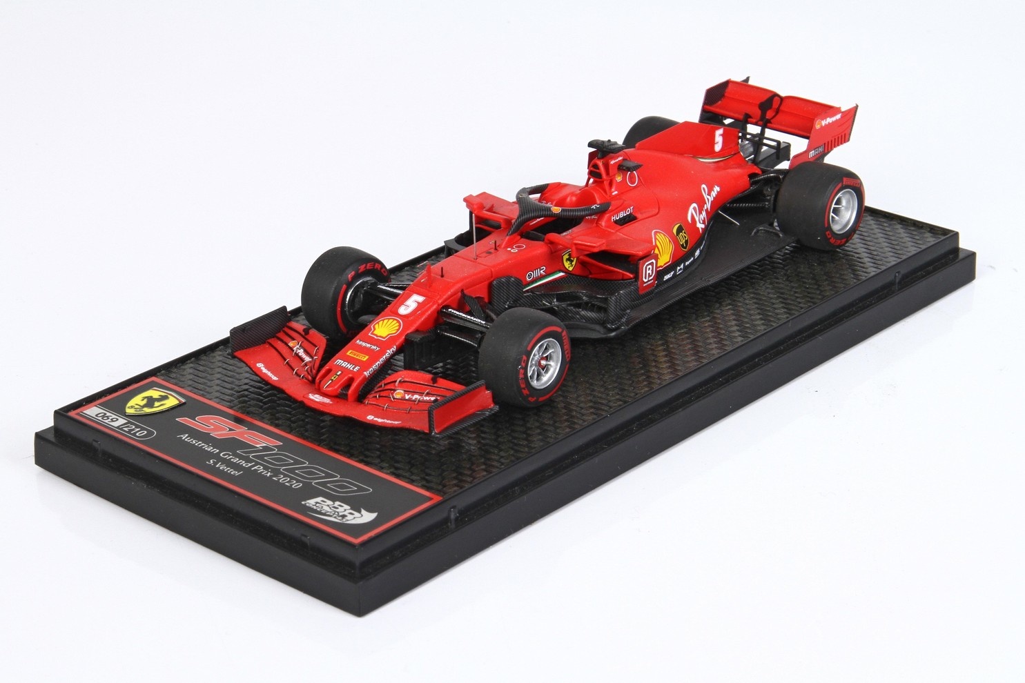1:43 Scuderia Ferrari SF1000 Sebastian Vettel #5 Season Car BBR