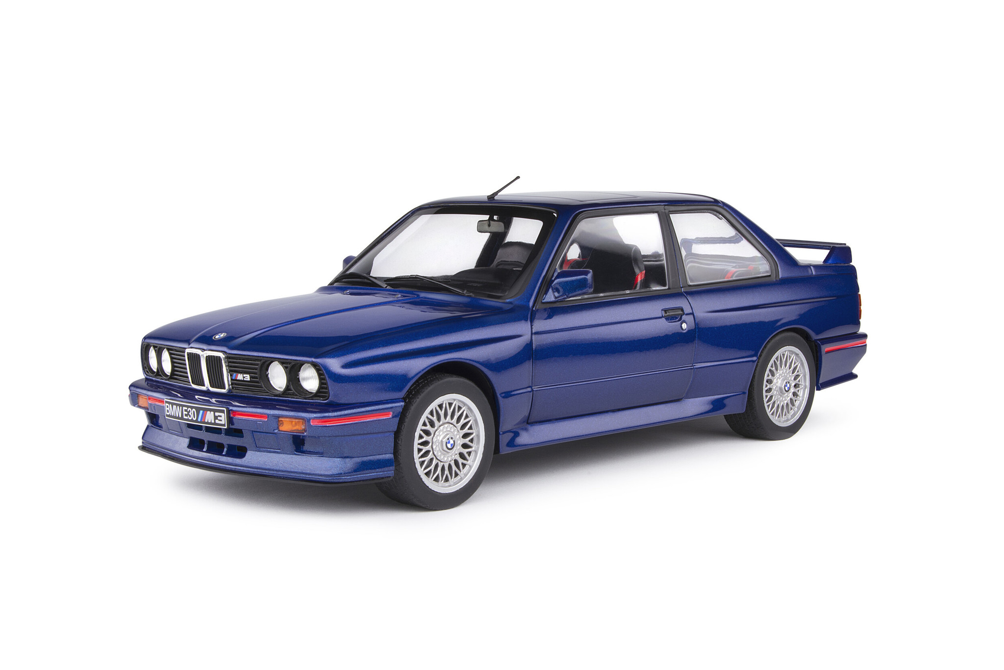 1:18 BMW M3 E30 1990 Mautritiusblue Solido