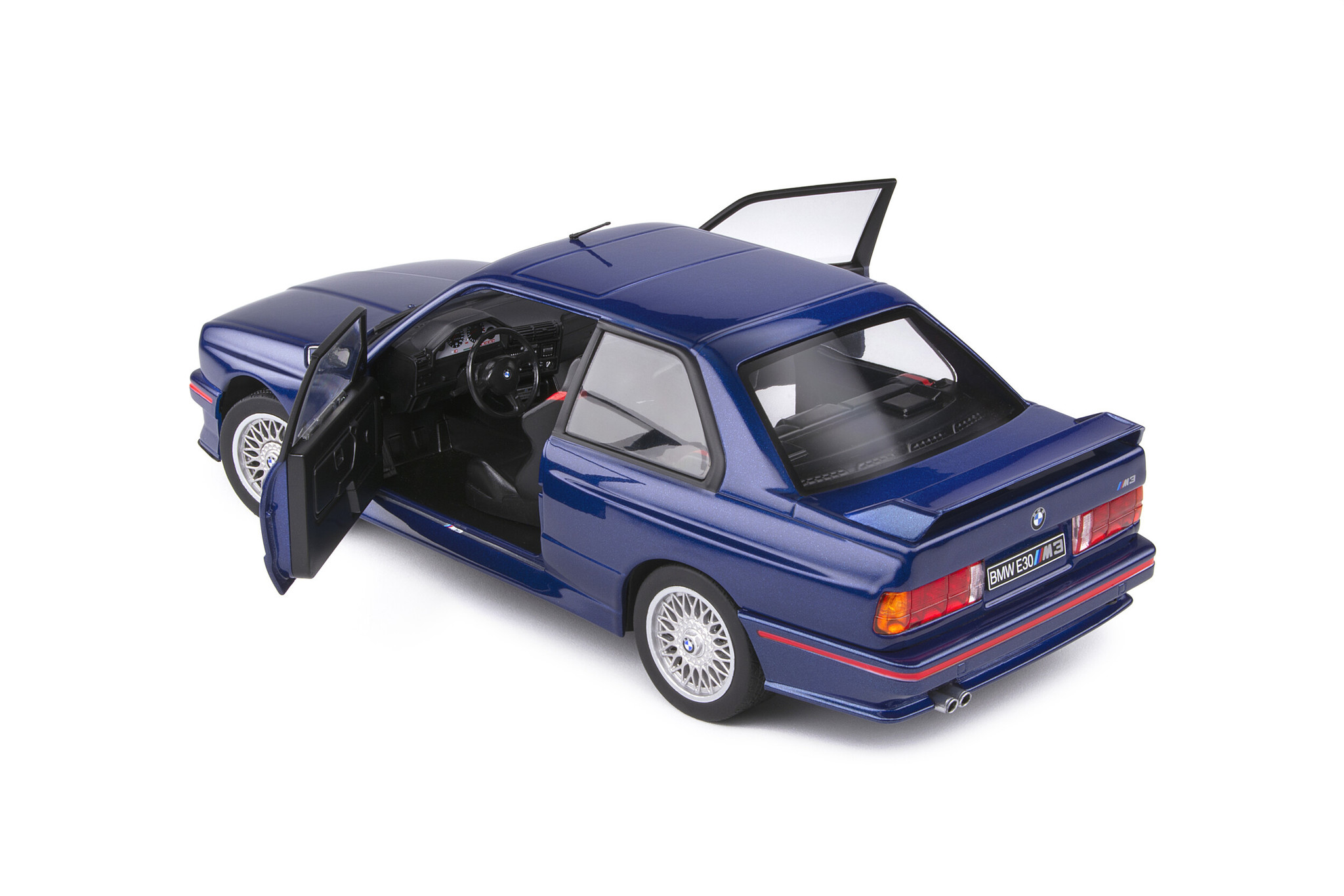 1:18 BMW M3 E30 1990 Mautritiusblue Solido
