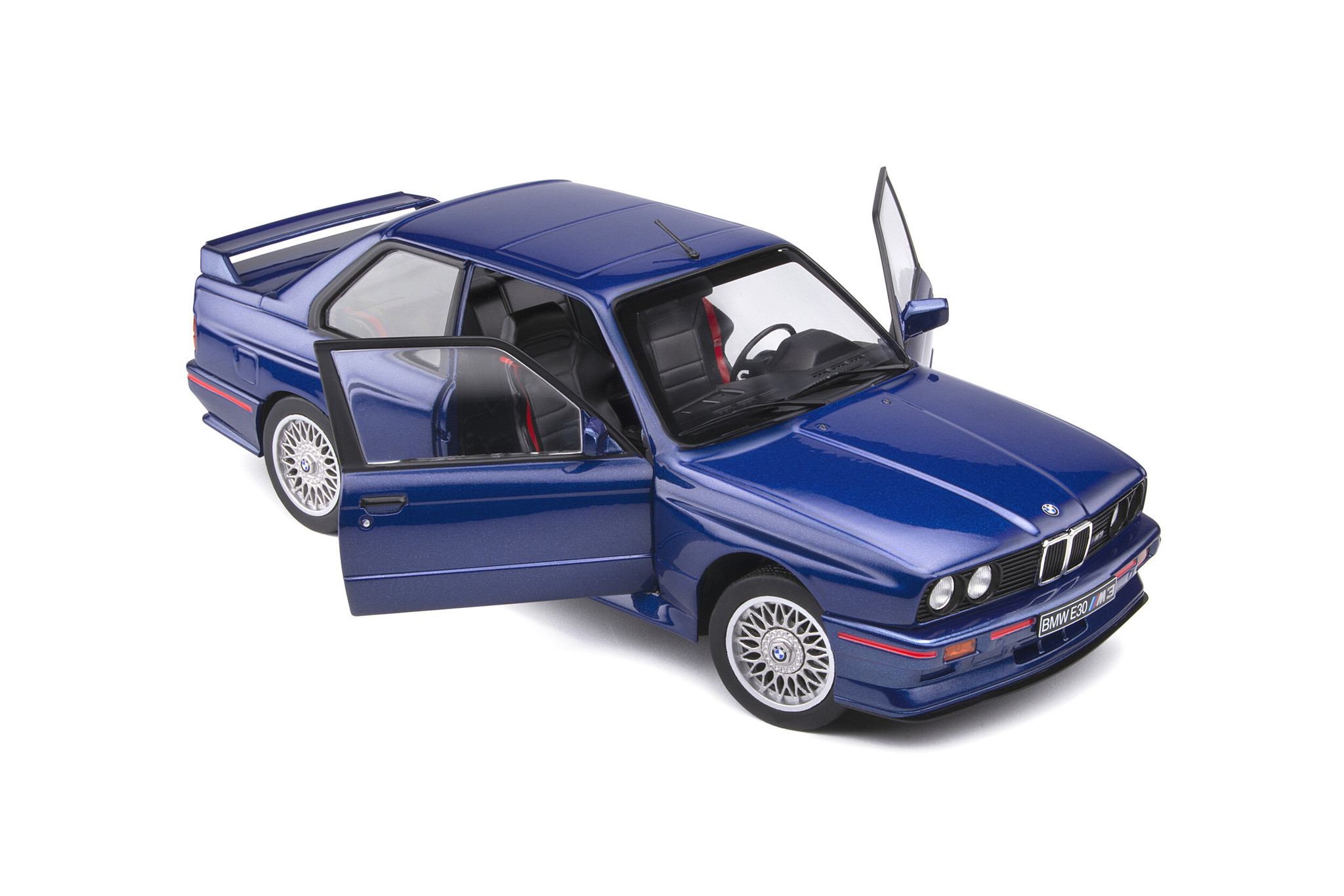 1:18 BMW M3 E30 1990 Mautritiusblue Solido