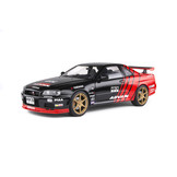 1:18 Nissan Skyline R34 GT-R Advan Drift Solido