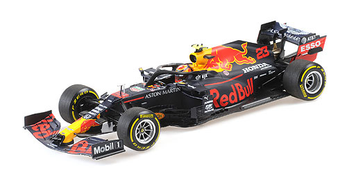 1:18 Aston Martin Red Bull Racing RB16 #23 Alexander Albon '4th place Styrian GP 2020' Minichamps
