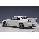 1:18 Nissan Skyline GT-R (R34) V-Spec II White Autoart