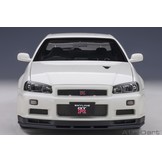 1:18 Nissan Skyline GT-R (R34) V-Spec II White Autoart