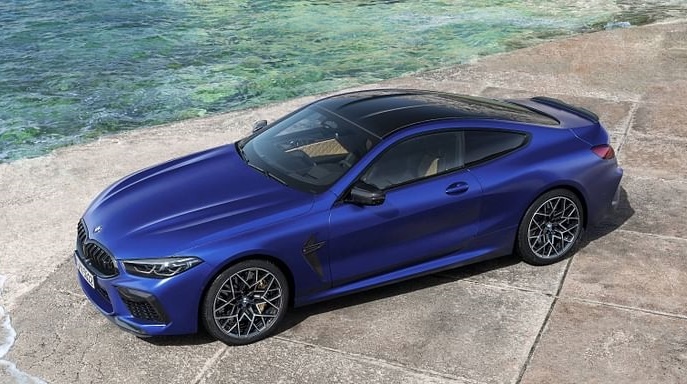 1:18 BMW M8 Coupe Matblau Paragon