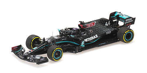 1:43 Mercedes-AMG Petronas F1 Team W11 Eq Performance - #44 Lewis Hamilton Winner Styrian GP 2020 Minichamps