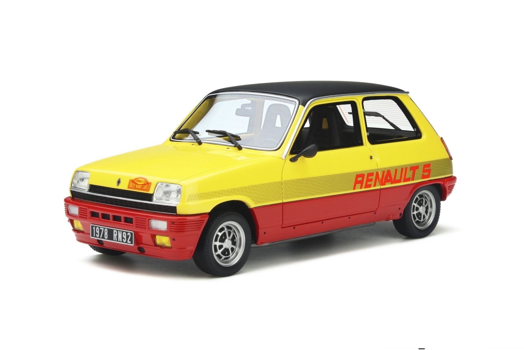 1:18 Renault 5 TS Monte Carlo Jaune 1978 OttoMobile
