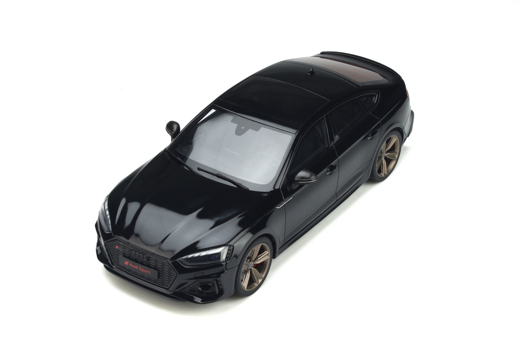 1:18 Audi RS5 B9 Sportback Black 2020 GT Spirit