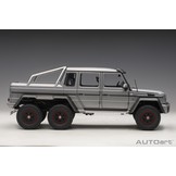 1:18 Mercedes-Benz G63 AMG 6x6 Designo Platinum Magno AutoArt