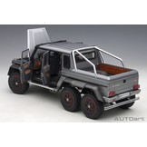 1:18 Mercedes-Benz G63 AMG 6x6 Designo Platinum Magno AutoArt