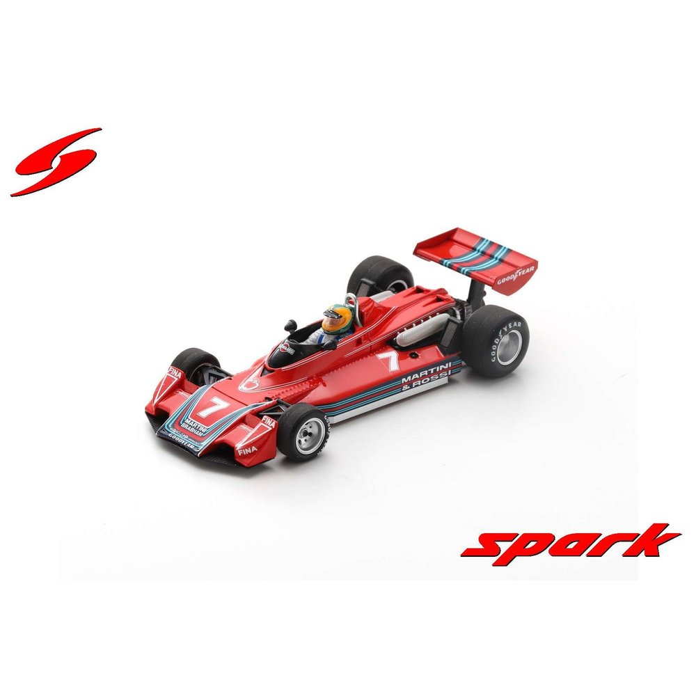 Miniature Spark 1/43 – Brabham BT45 Alfa Romeo Martini #7, Canada 1976, Perkins