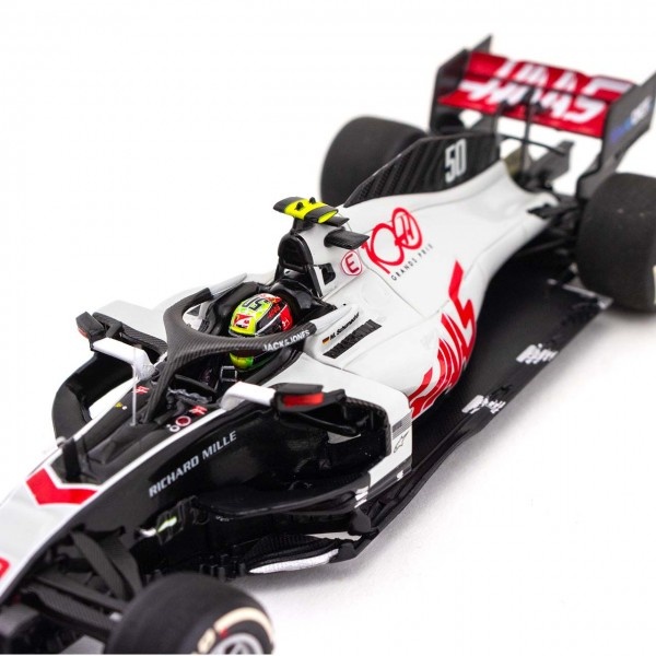 1:43 Haas F1 Team 'Mick Schumacher Test Drive Abu Dhabi 2020' Minichamps