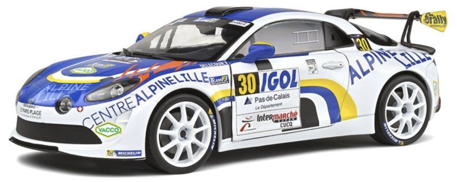 1:18 Alpine A110 RGT #30 Rallye Solido
