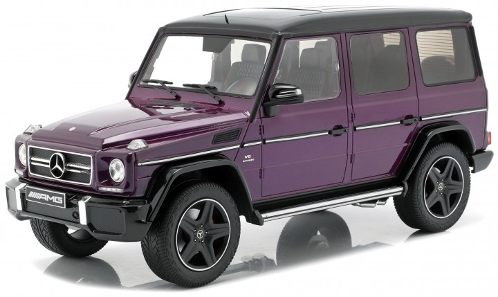 1:18 Mercedes-AMG G63 Galacticbeam Purple iScale