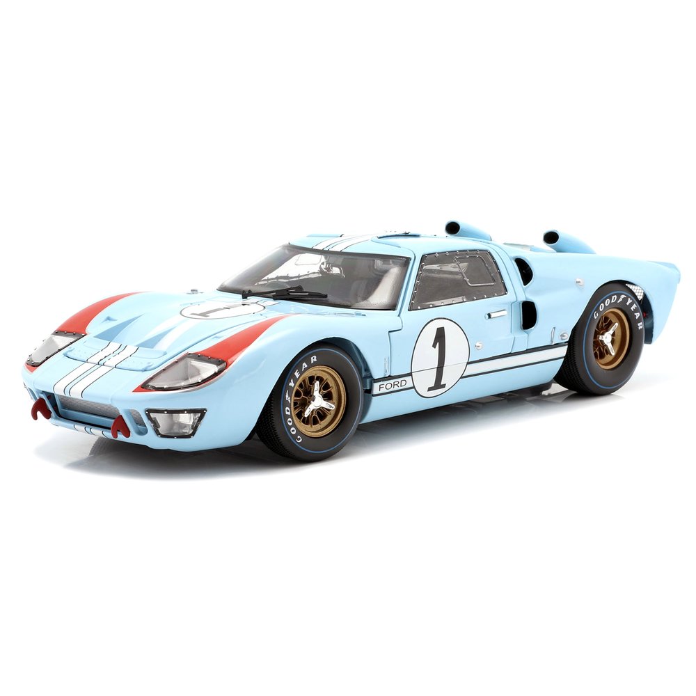 1966 Ford GT40 Mk II ミニカー 1/18 1:18 Ford GT40 MkII #1 Miles/Hulme 2nd 24h Le Mans 1966 - Moviecar