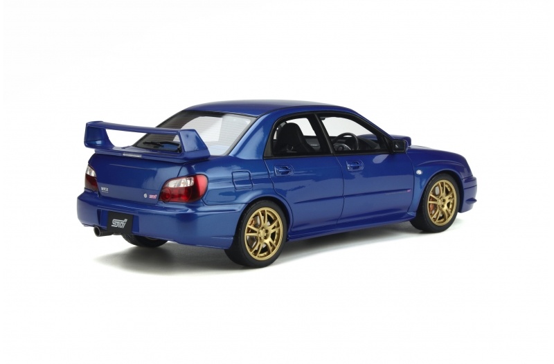 1:18 Subaru Impreza 2003 WRX STI World Rally Blue Pearl OttoMobile