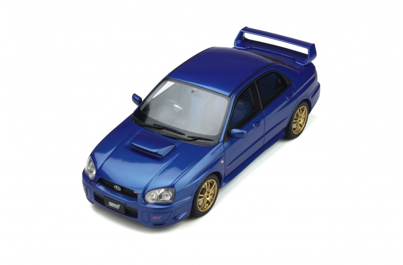 1:18 Subaru Impreza 2003 WRX STI World Rally Blue Pearl OttoMobile