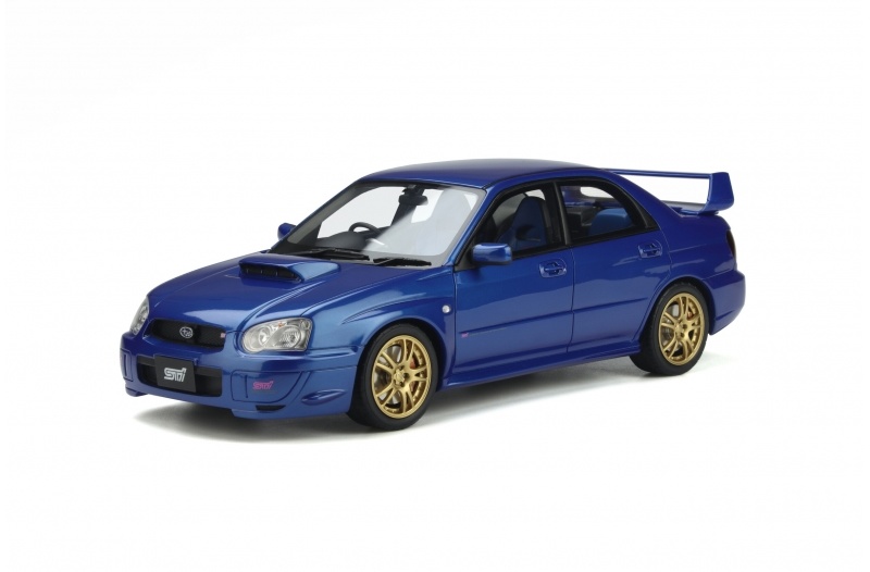 1:18 Subaru Impreza 2003 WRX STI World Rally Blue Pearl OttoMobile