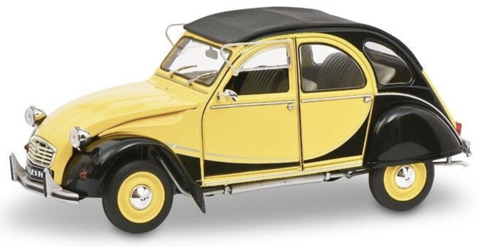 1:18 Citroën 2CV 'Charleston' 1982 Geel Solido