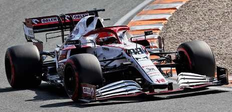 1:43 Alfa Romeo Racing Orlen C41 #88 Robert Kubica Dutch GP 2021 Spark