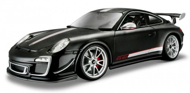 1:18 Porsche 911 GT3 RS 4.0 2012 Zwart Bburago