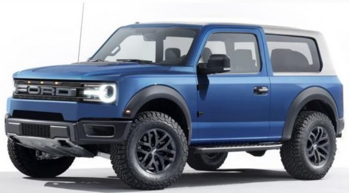 1:18 Ford Bronco Wildtrak 2021 Maisto Blauw
