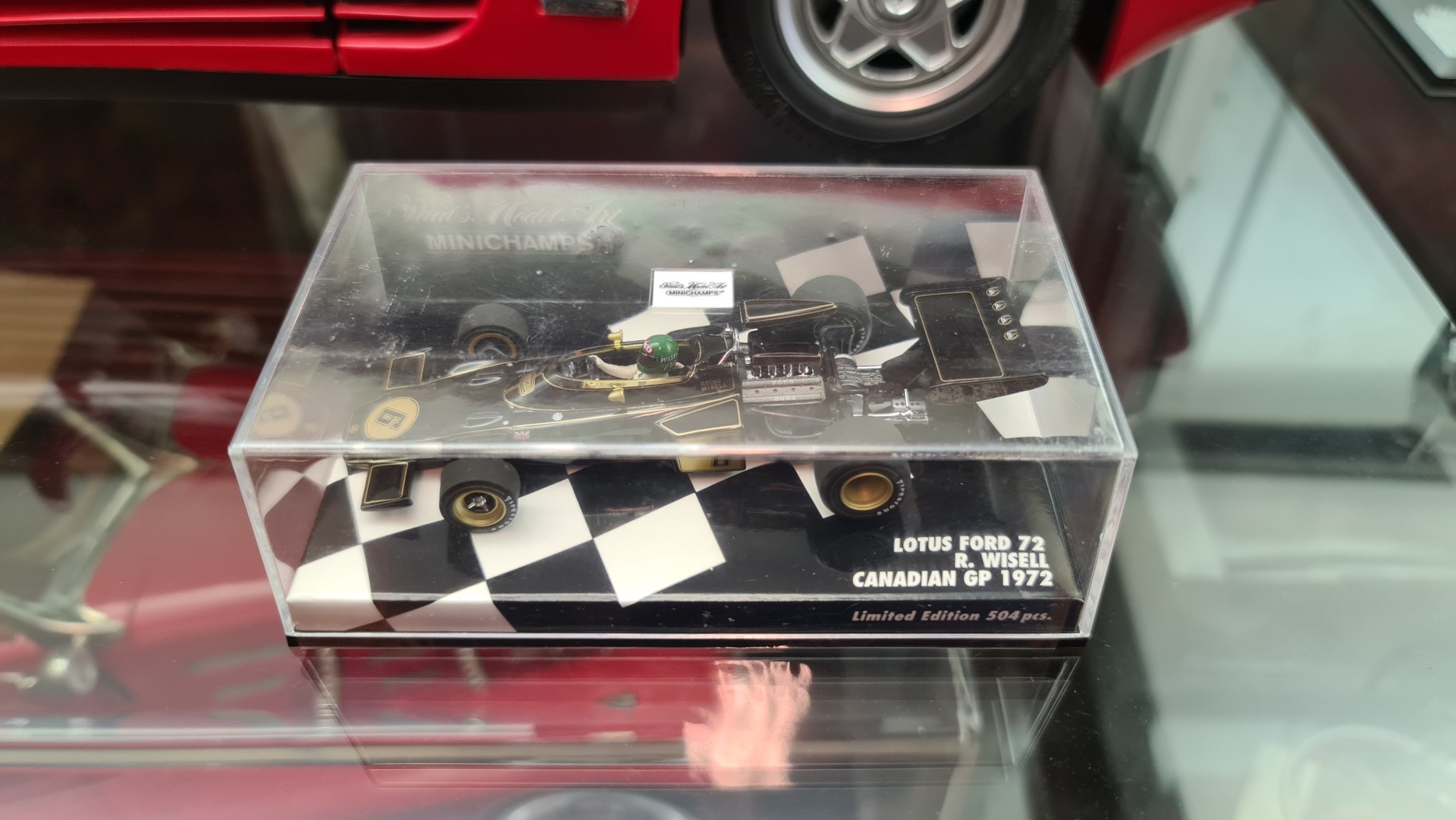 1:43 Lotus Ford 72 Wisell 1972 Canada Minichamps