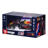 1:43 Red Bull Racing RB16 Max Verstappen Winner Abu Dhabi GP 2020 Bburago
