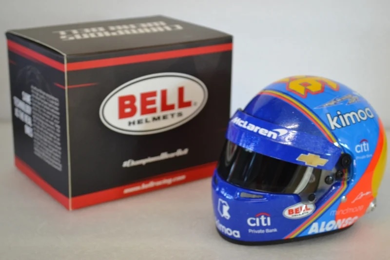 1:2 Helm Fernando Alonso 'Indy 500 2019' Bell Helmets