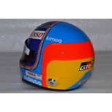1:2 Helm Fernando Alonso 'WEC 2018' Bell Helmets