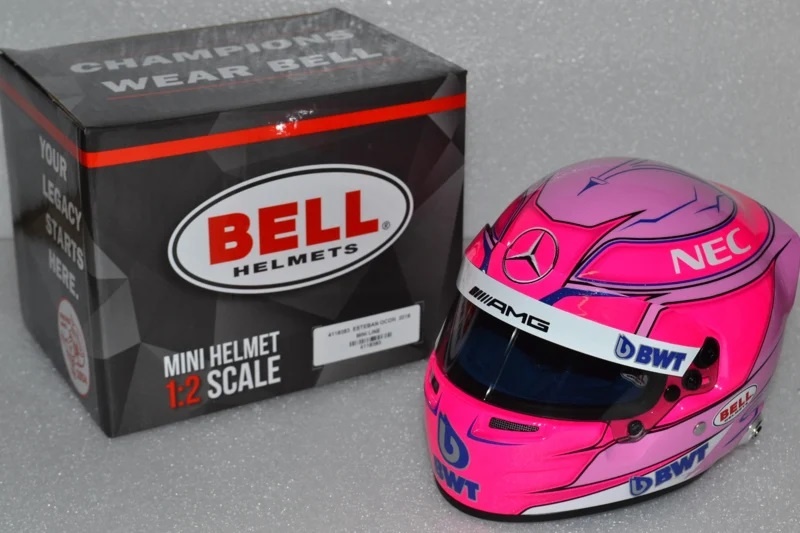 1:2 Helmet Esteban Ocon Season 2018 Bell Helmets