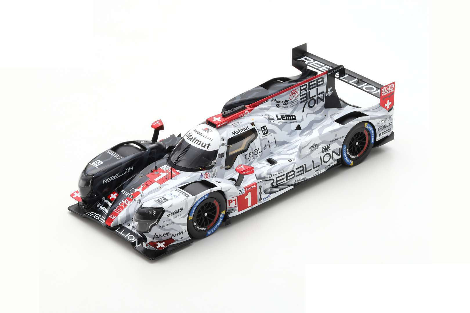 1:18 Rebellion R13 - Gibson #1 Rebellion Racing 2nd 24H Le Mans 2020 Spark