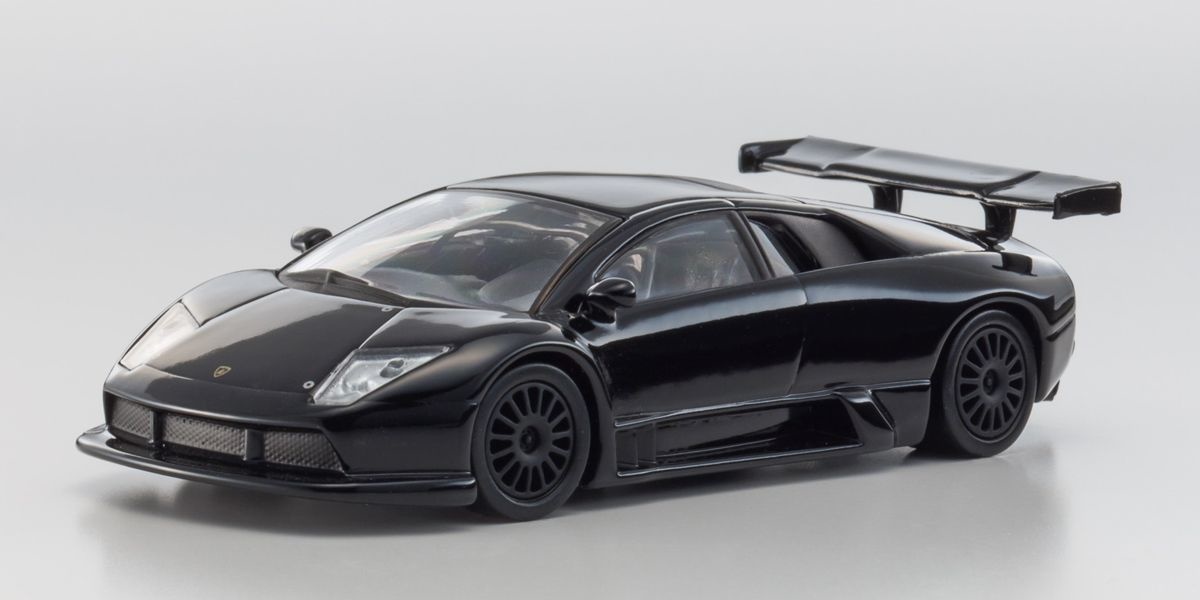 1:64 Lamborghini Murcielago R-GT JLOC 'Glossy Black' Kyosho