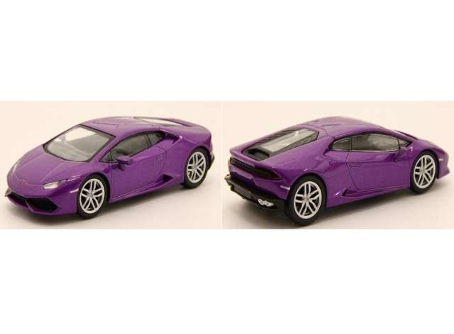 1:64 Lamborghini Huracan 'Purple' Kyosho