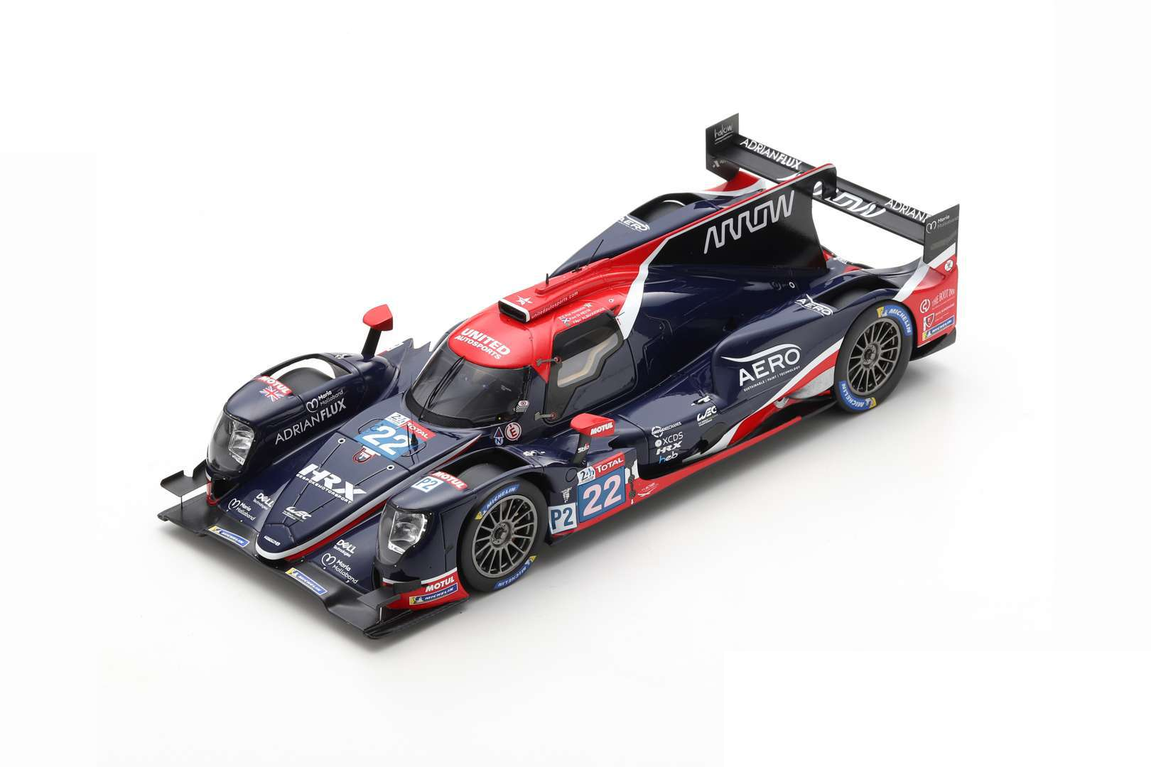 1:18 Oreca 07 - Gibson #22 United Autosports 24H Le Mans 2020 Spark
