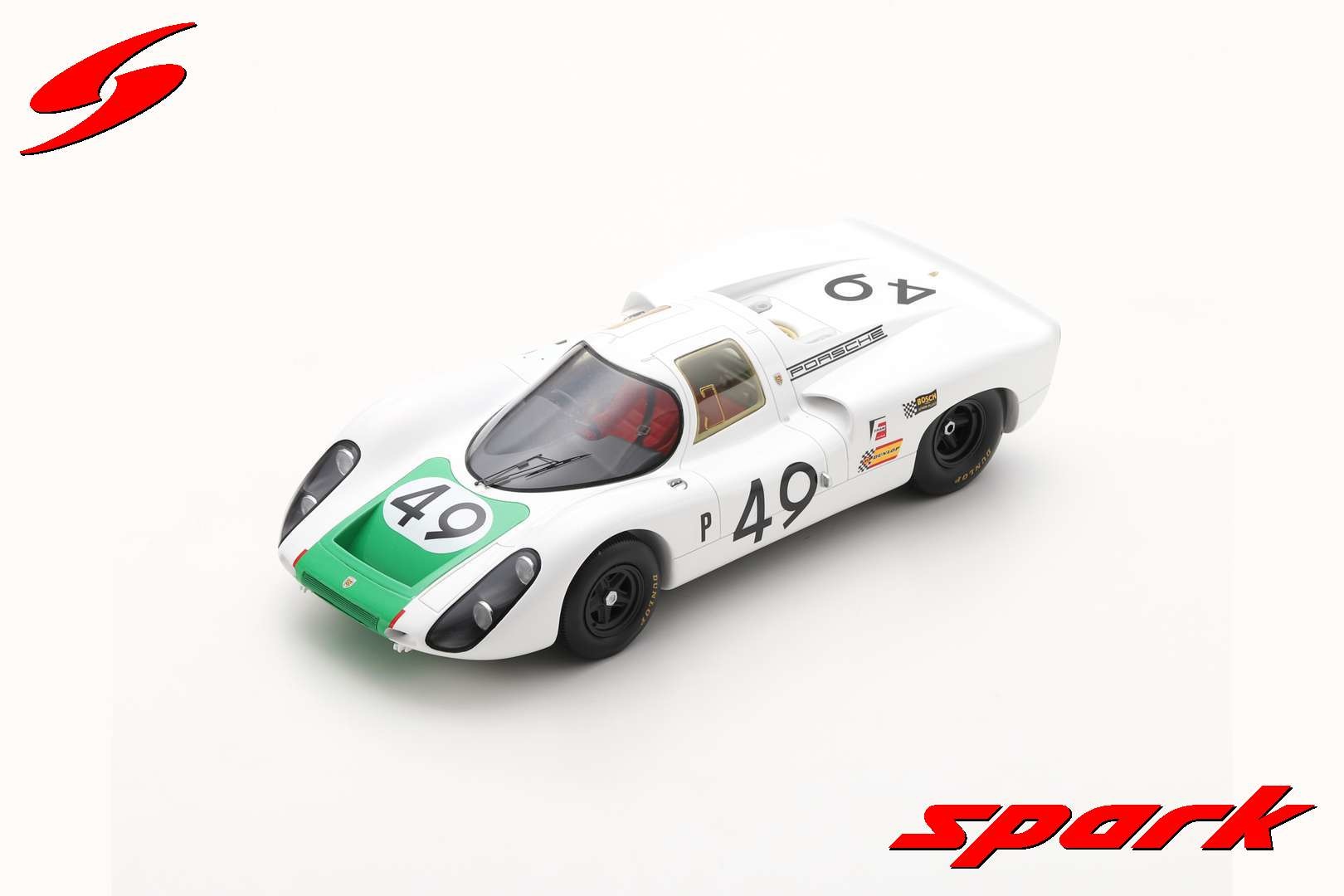 1:18 Porsche 907C #49 Winner 12H Sebring 1968 Spark