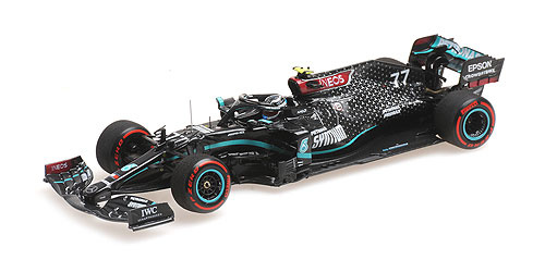 1:43 Mercedes-AMG Petronas F1 Team W11 Eq - #77 Bottas Tuscan GP 2020 Minichamps