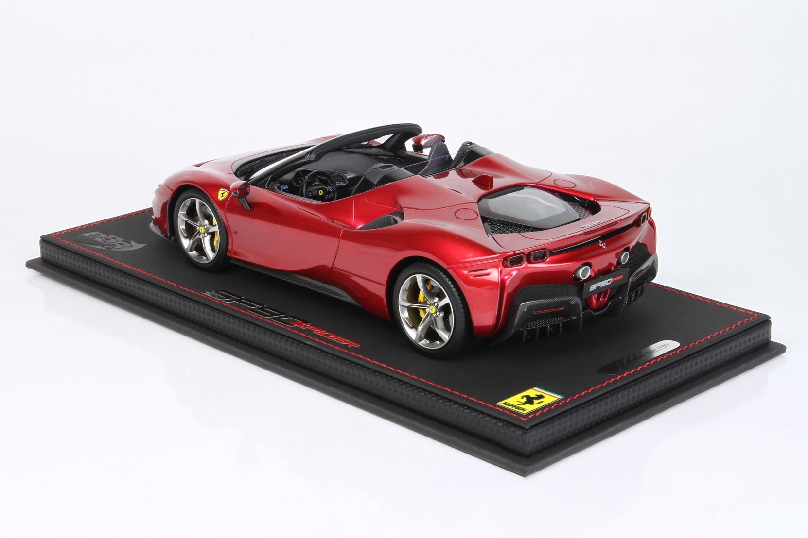 1:18 Ferrari SF90 Stradale Spider 'Rosso Fiorano Metallic' BBR