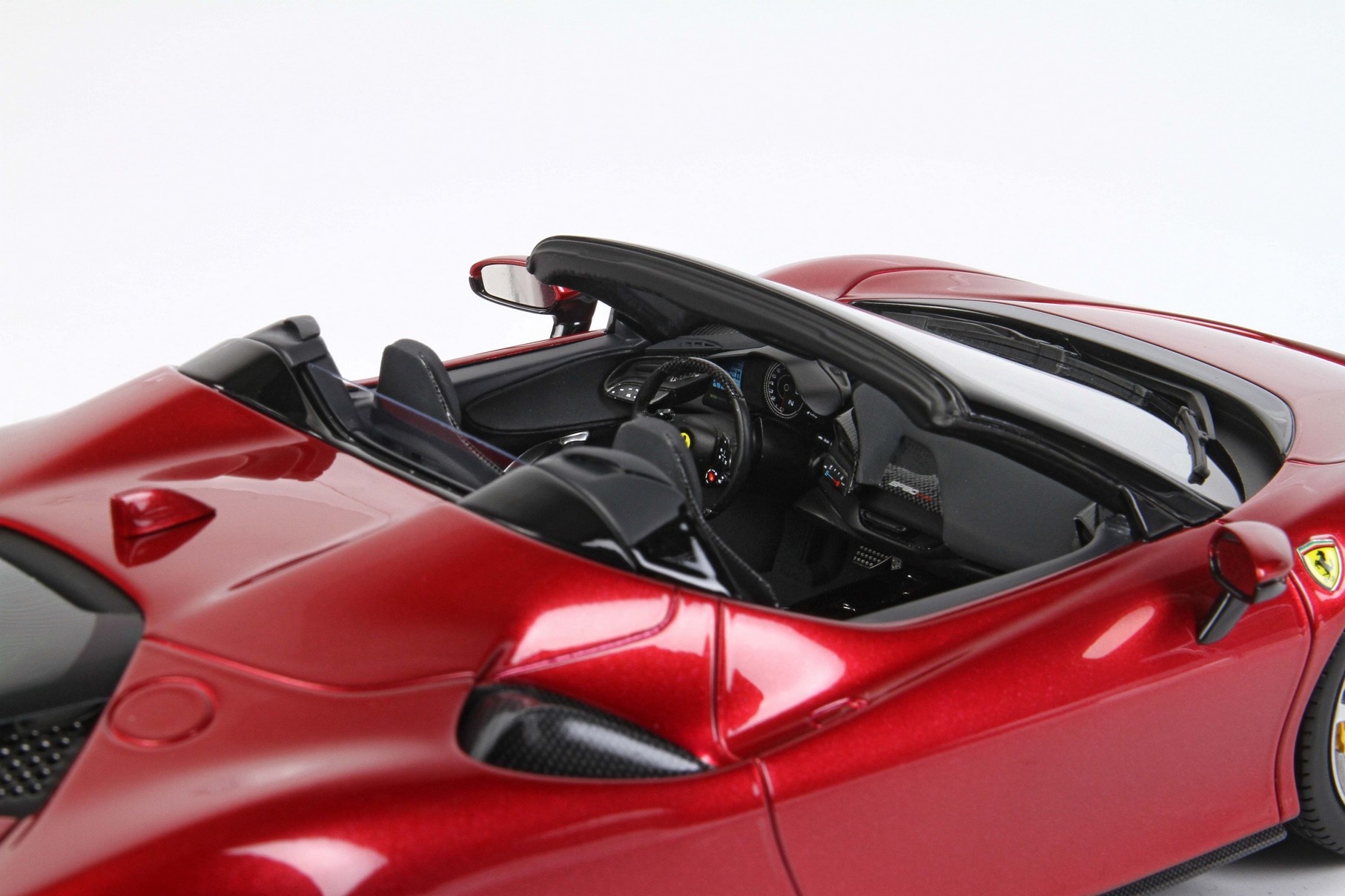 1:18 Ferrari SF90 Stradale Spider 'Rosso Fiorano Metallic' BBR