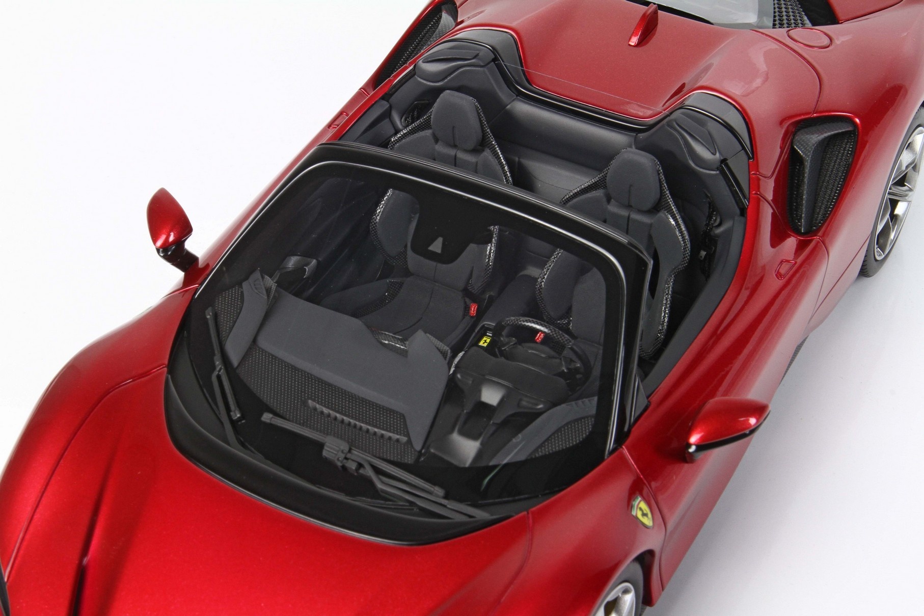 1:18 Ferrari SF90 Stradale Spider 'Rosso Fiorano Metallic' BBR