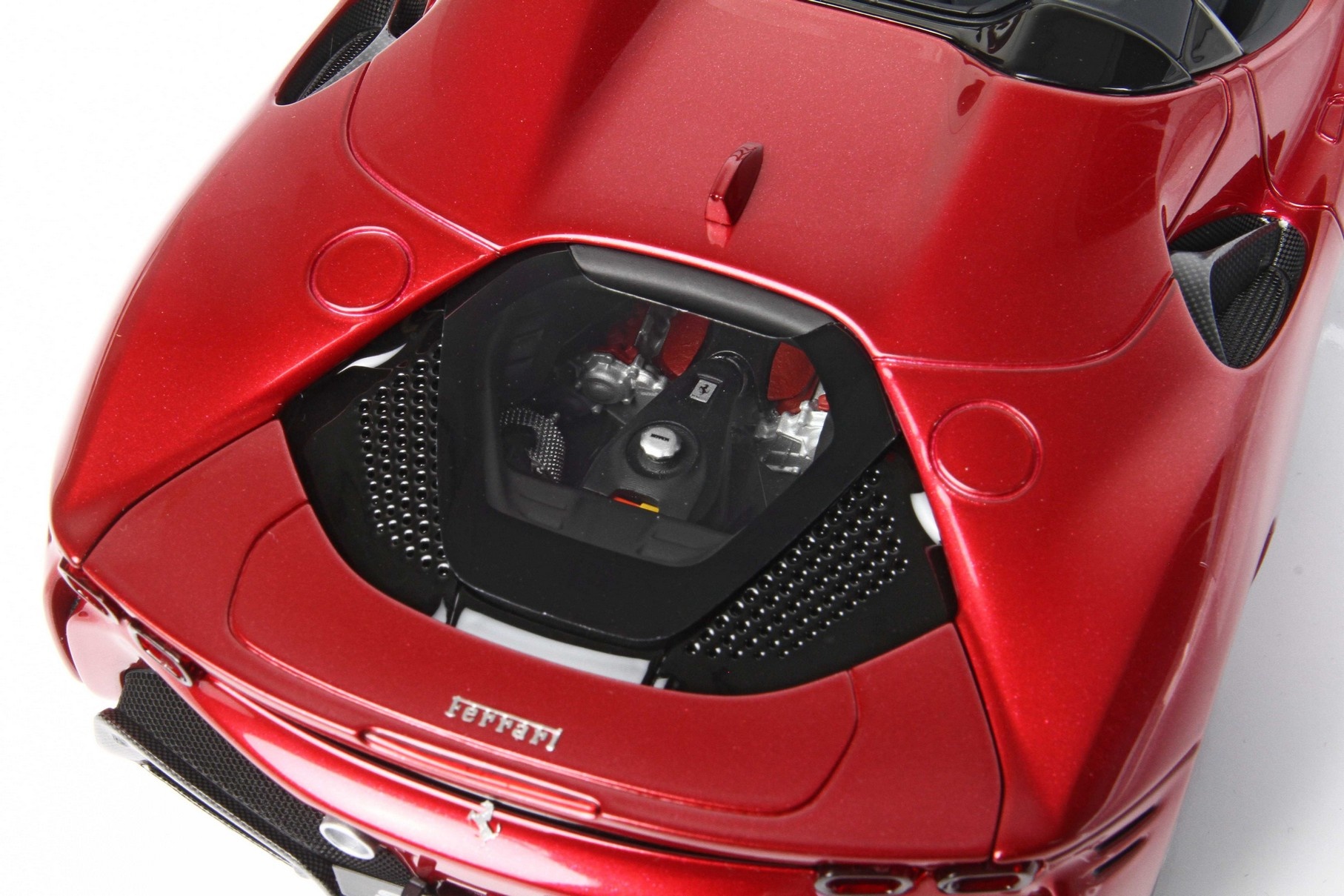 1:18 Ferrari SF90 Stradale Spider 'Rosso Fiorano Metallic' BBR