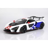 1:18 McLaren Senna Silica White Metallic BBR