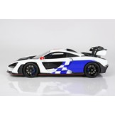1:18 McLaren Senna Silica White Metallic BBR