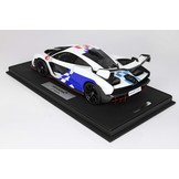 1:18 McLaren Senna Silica White Metallic BBR